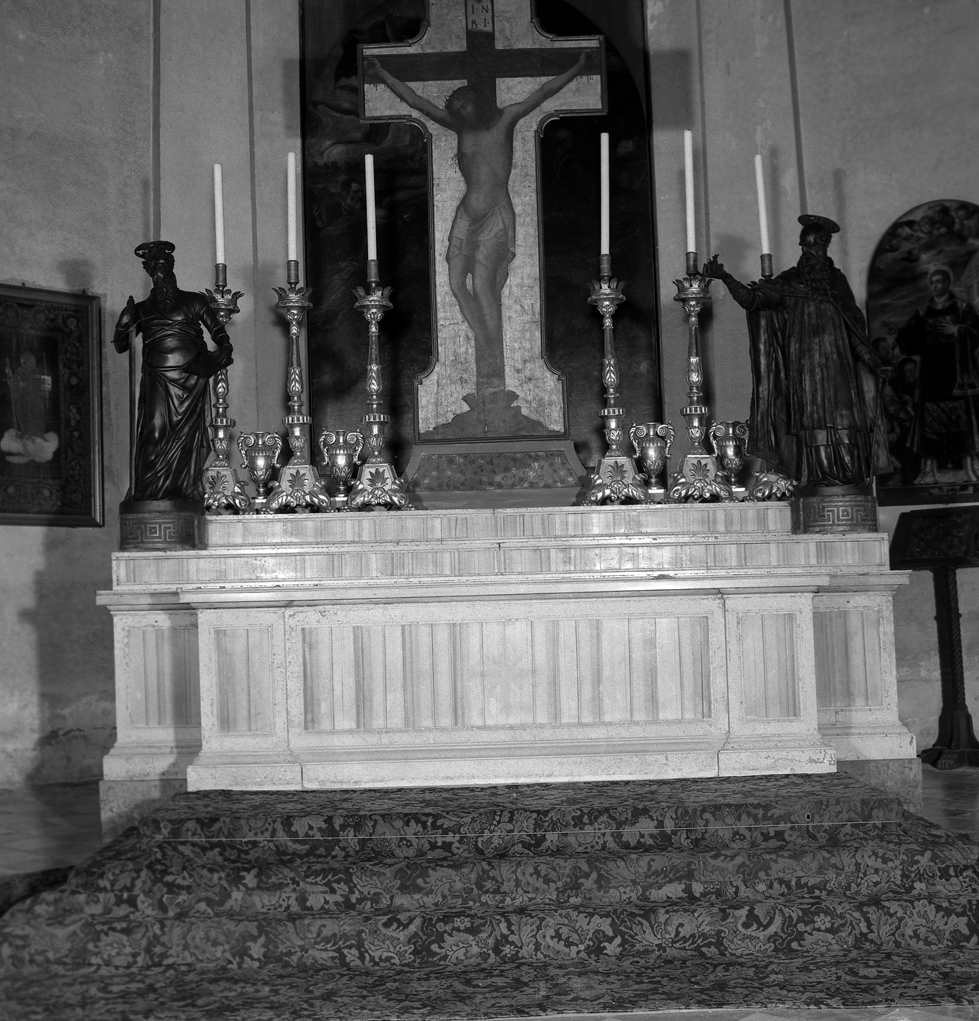 altare maggiore - ambito veneziano (fine/inizio secc. XVII/ XVIII)
