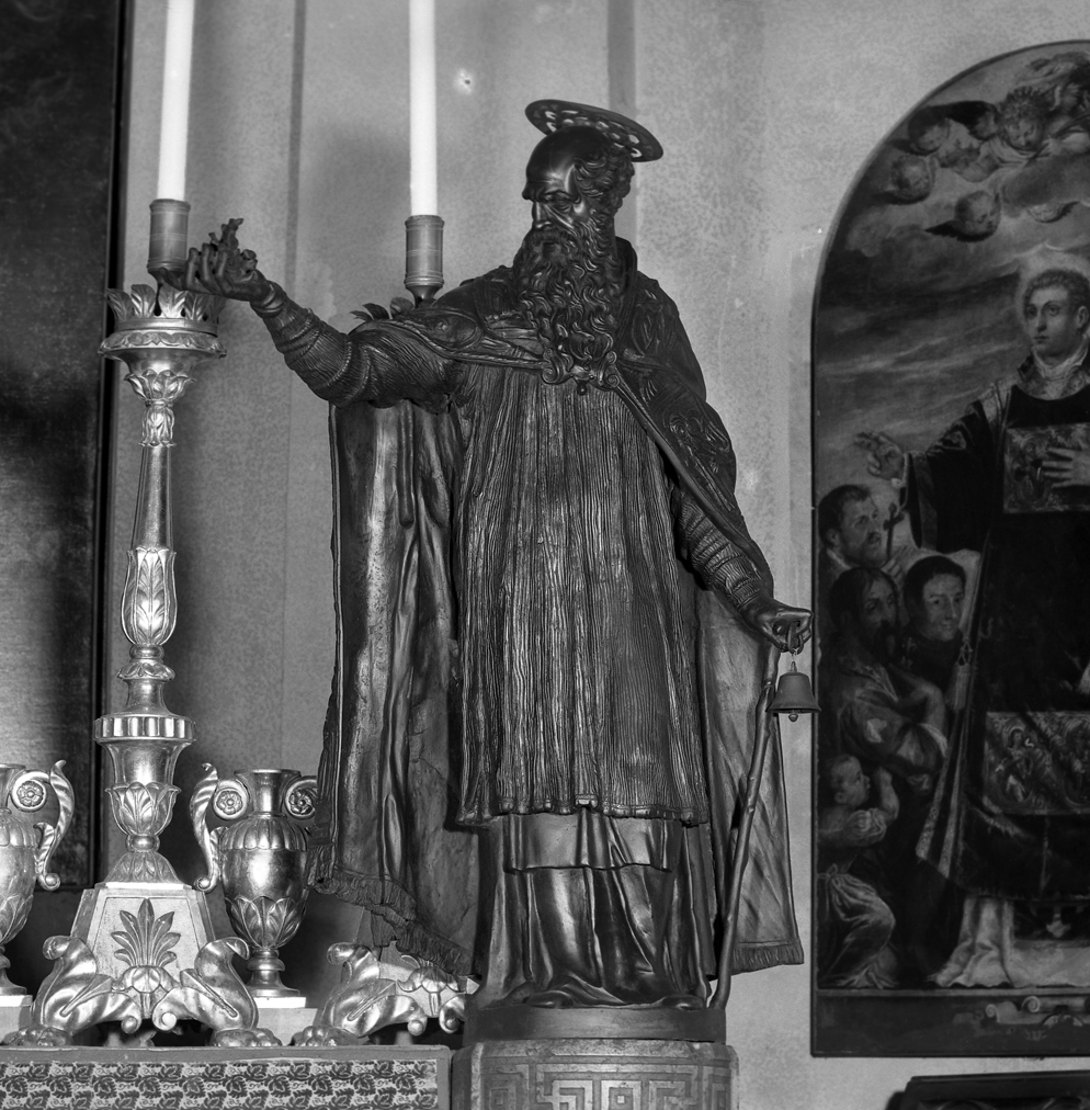 Sant' Antonio Abate (statua) di Vittoria Alessandro (sec. XVI)