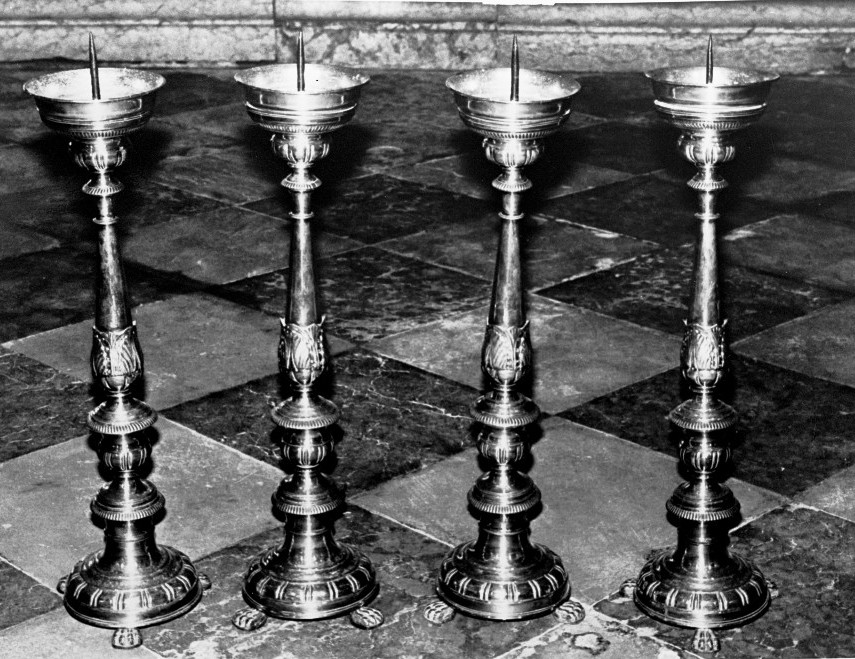 candelabro, serie - bottega veneta (sec. XIX)