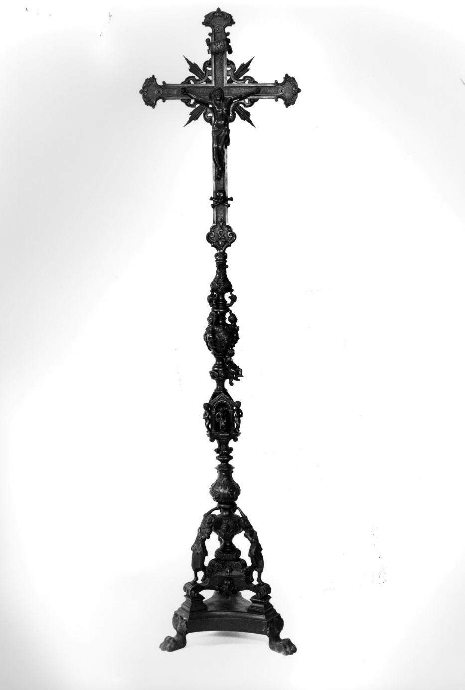 croce d'altare - bottega veneta (metà sec. XIX)