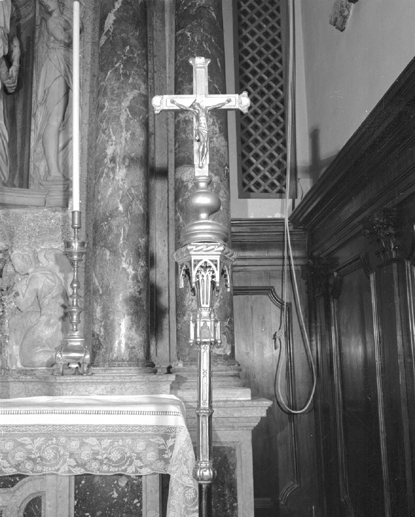 croce processionale - bottega veneta (sec. XIX)