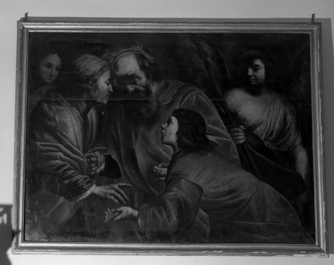 Tobia e San Raffaele arcangelo (dipinto) - ambito veneto (prima metà sec. XVII)