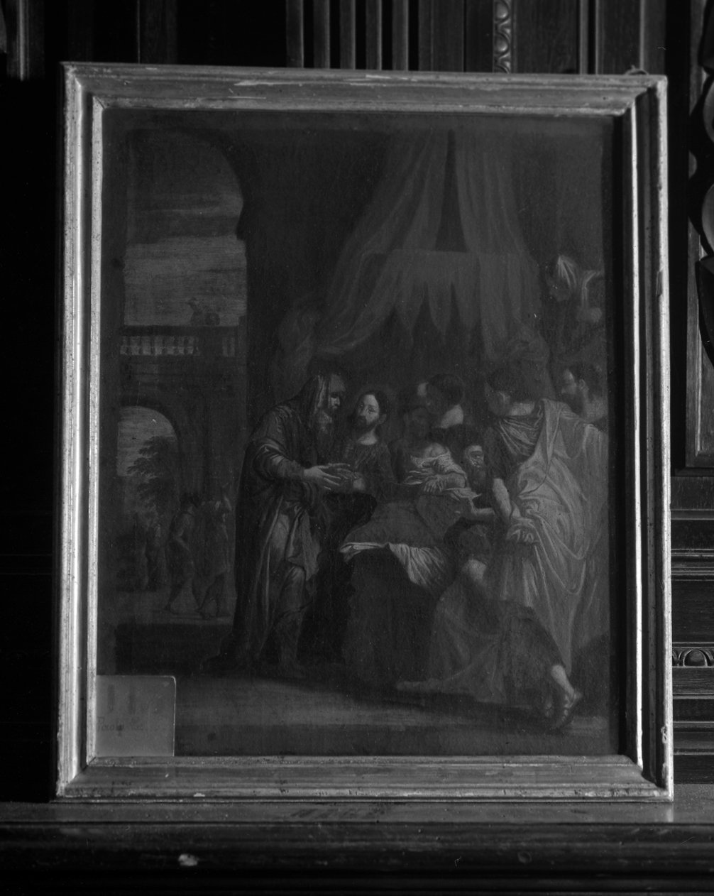 Cristo resuscita la figlia di Giairo (dipinto) - ambito veneto (prima metà sec. XVIII)