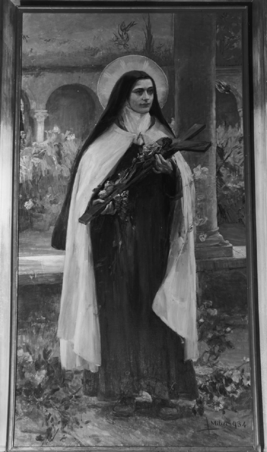 S. Teresa (dipinto) di Milesi Alessandro (secondo quarto sec. XX)