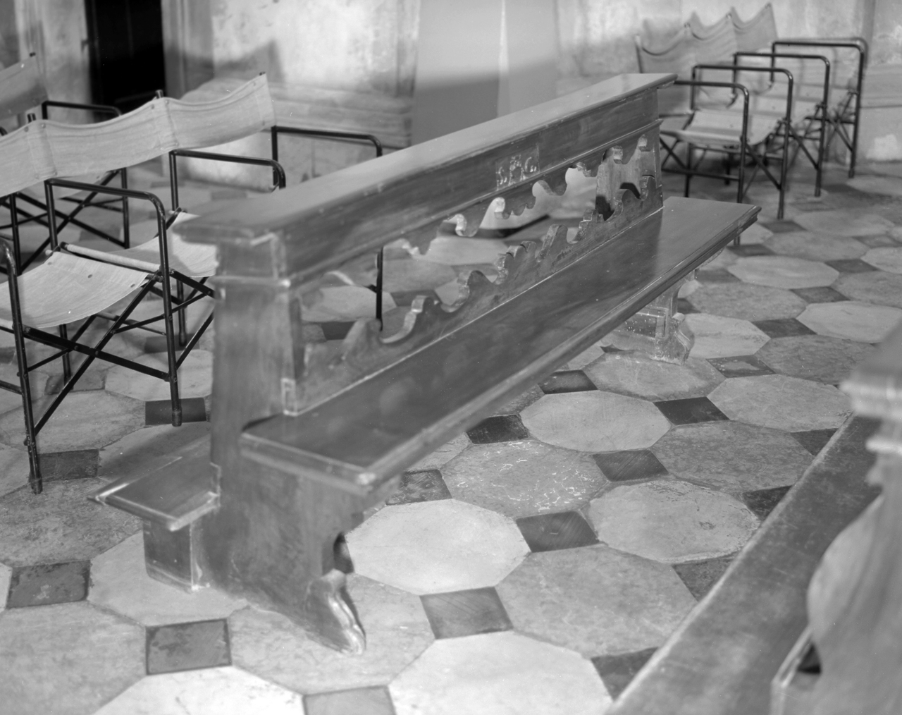 banco da chiesa - bottega veneta (sec. XVII)