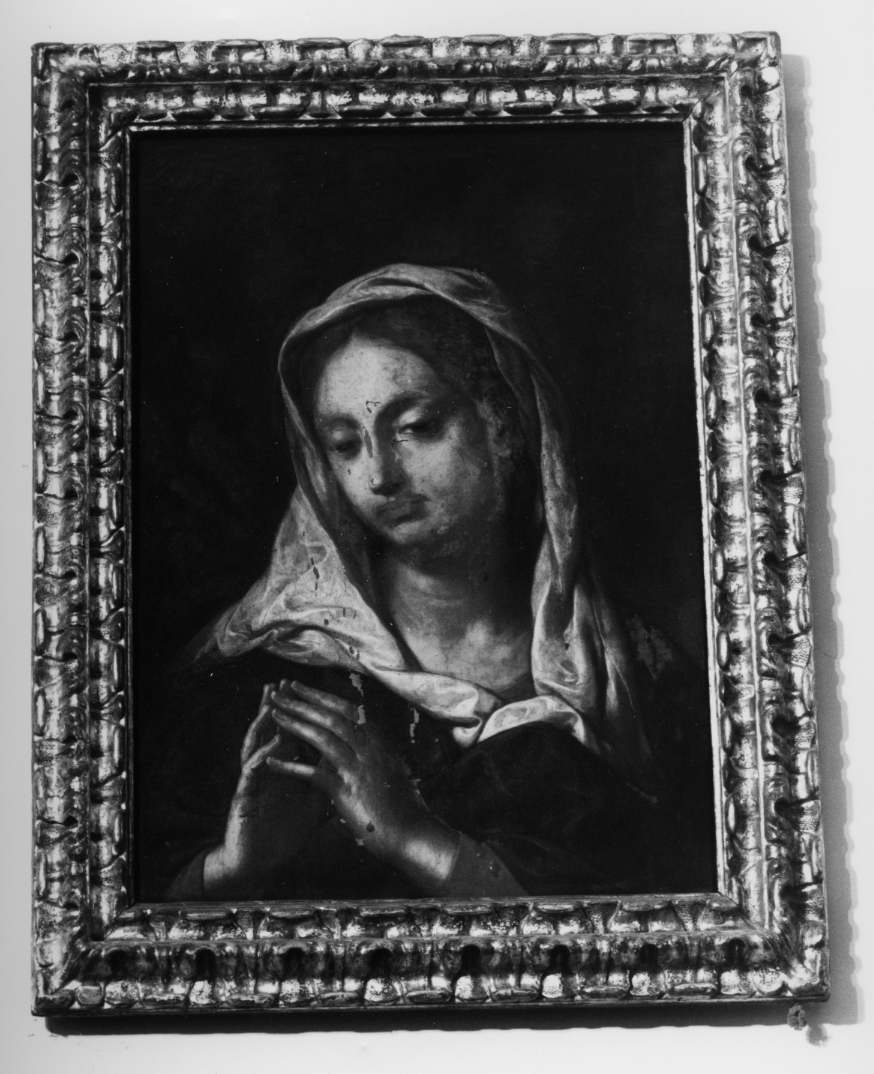 Madonna orante (dipinto) di Lazzarini Gregorio (sec. XVIII)