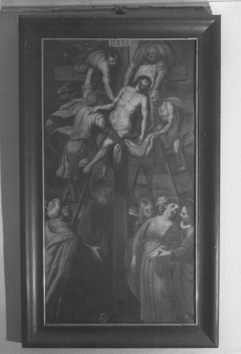 deposizione di Cristo dalla croce (dipinto) - ambito veneto (ultimo quarto sec. XVII)
