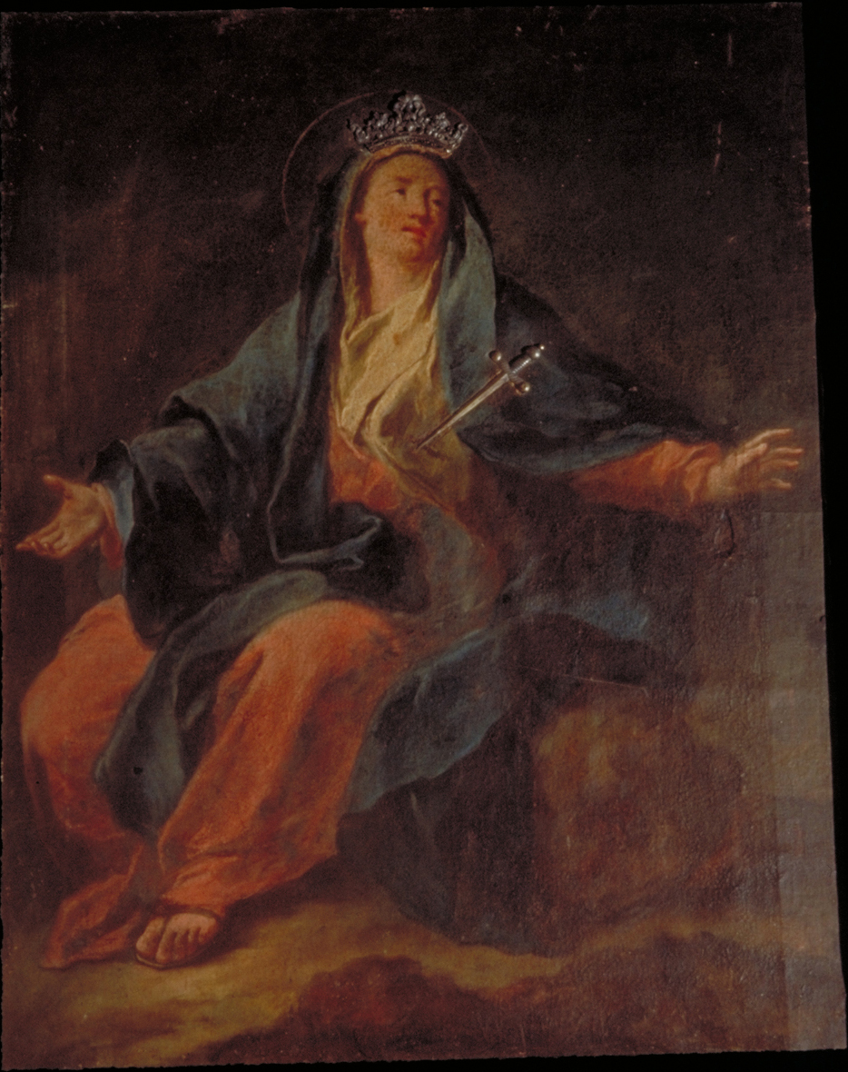 Madonna Addolorata (dipinto) di Vassillacchi Antonio detto Aliense (attribuito) (inizio sec. XVII)