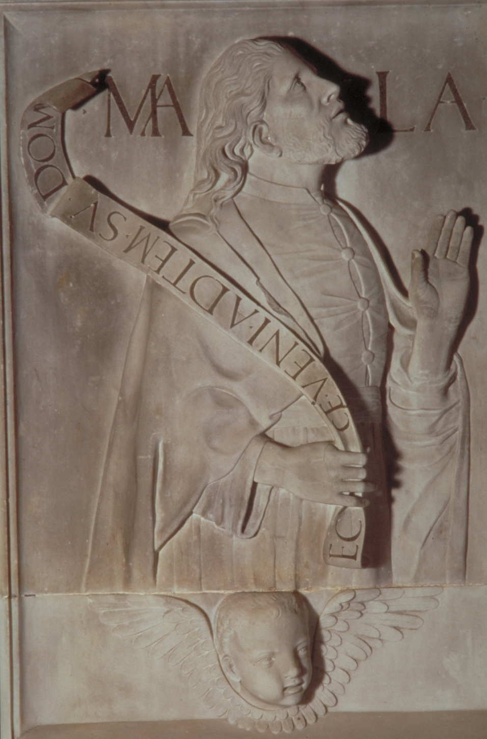 Malachia (rilievo, elemento d'insieme) di Lombardo Pietro (attribuito) (seconda metà sec. XV)