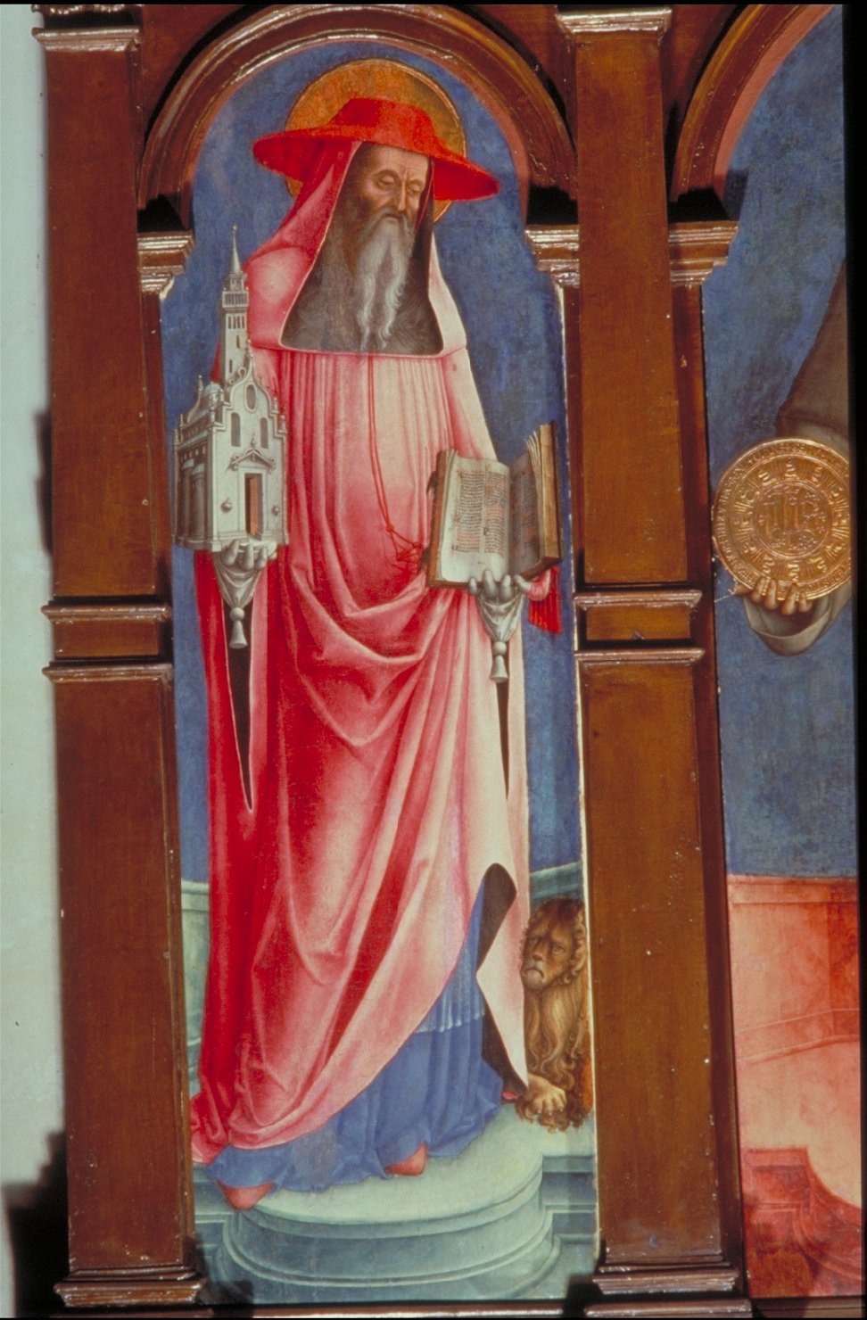 San Girolamo (dipinto, elemento d'insieme) di Vivarini Antonio (metà sec. XV)