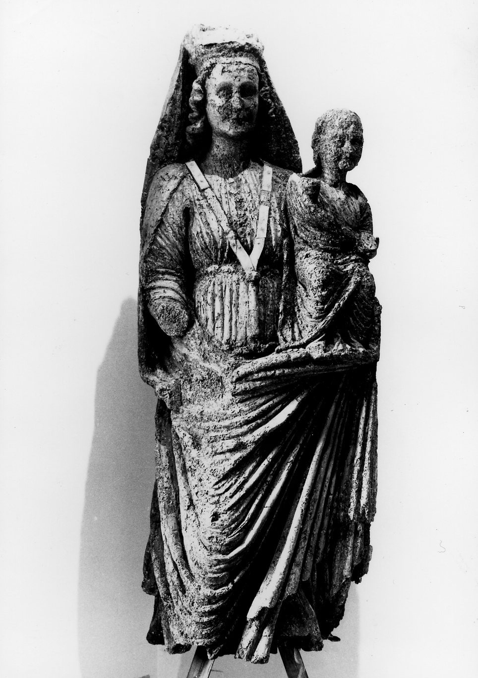 Madonna di Spagna, Madonna con Gesù Bambino (scultura) - bottega veneziana (sec. XIV)