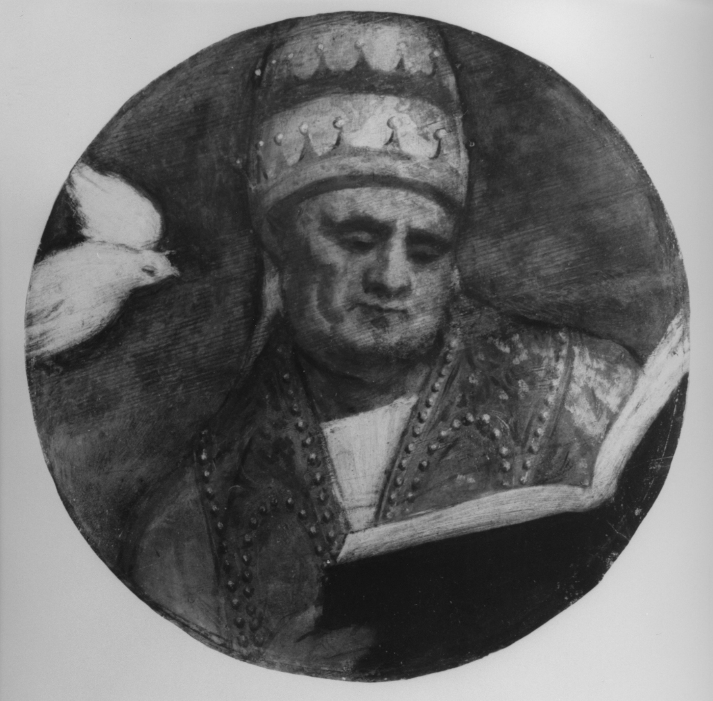 San Gregorio (dipinto) di Vecellio Tiziano (bottega) (sec. XVI)
