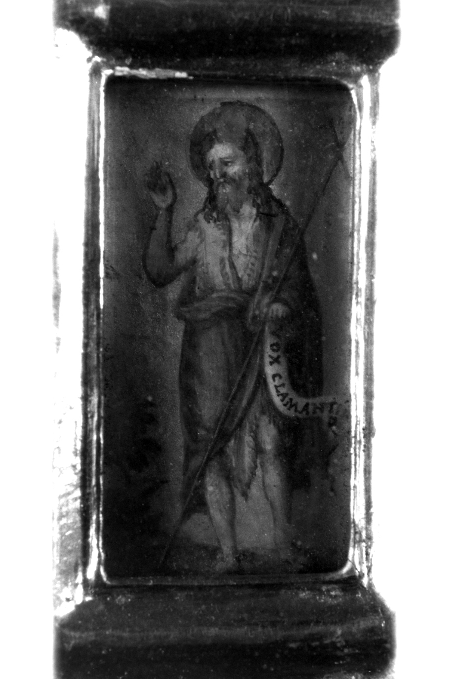 San Giovanni Battista (miniatura, elemento d'insieme) - ambito veneto (inizio sec. XVI)