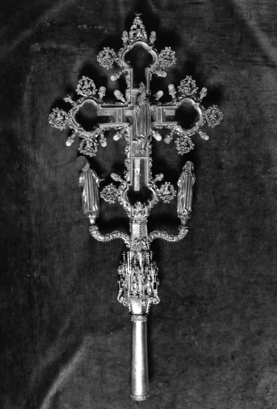 Cristo crocifisso (statuetta, elemento d'insieme) - ambito veneziano (metà sec. XV)