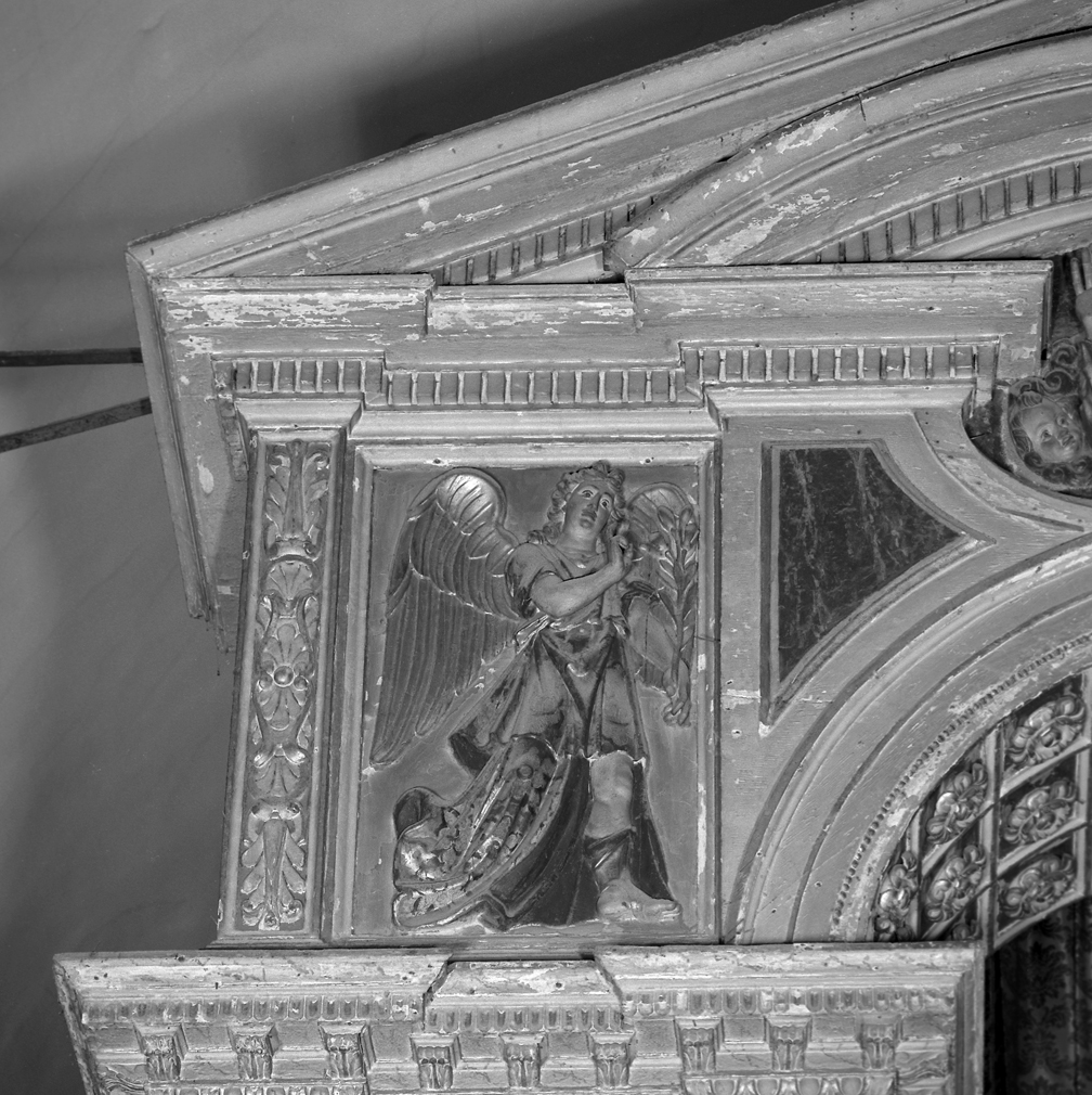 angelo annunciante (statua) - ambito veneziano (sec. XVII)