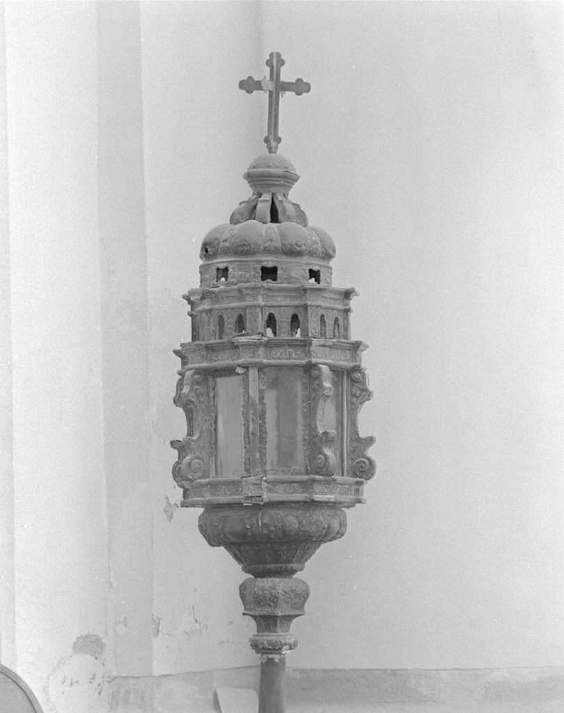 croce (lanterna processionale) - ambito veneto (fine sec. XVII)