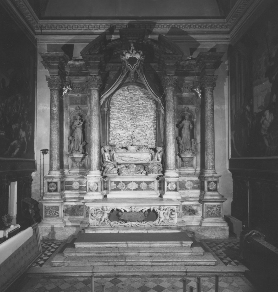 altare maggiore - ambito veneto (seconda metà sec. XVII)