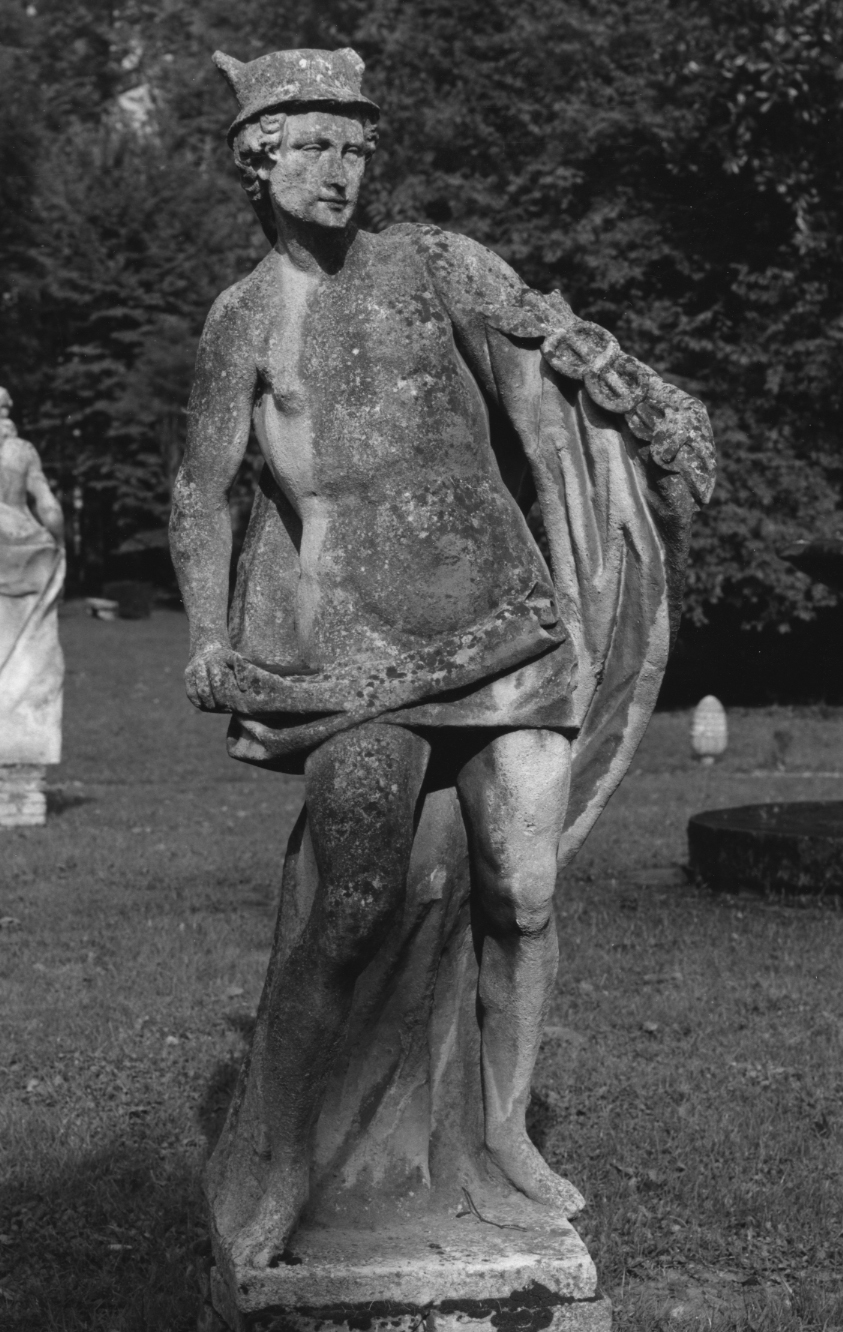 Mercurio (statua, elemento d'insieme) - ambito veneto (sec. XVIII)