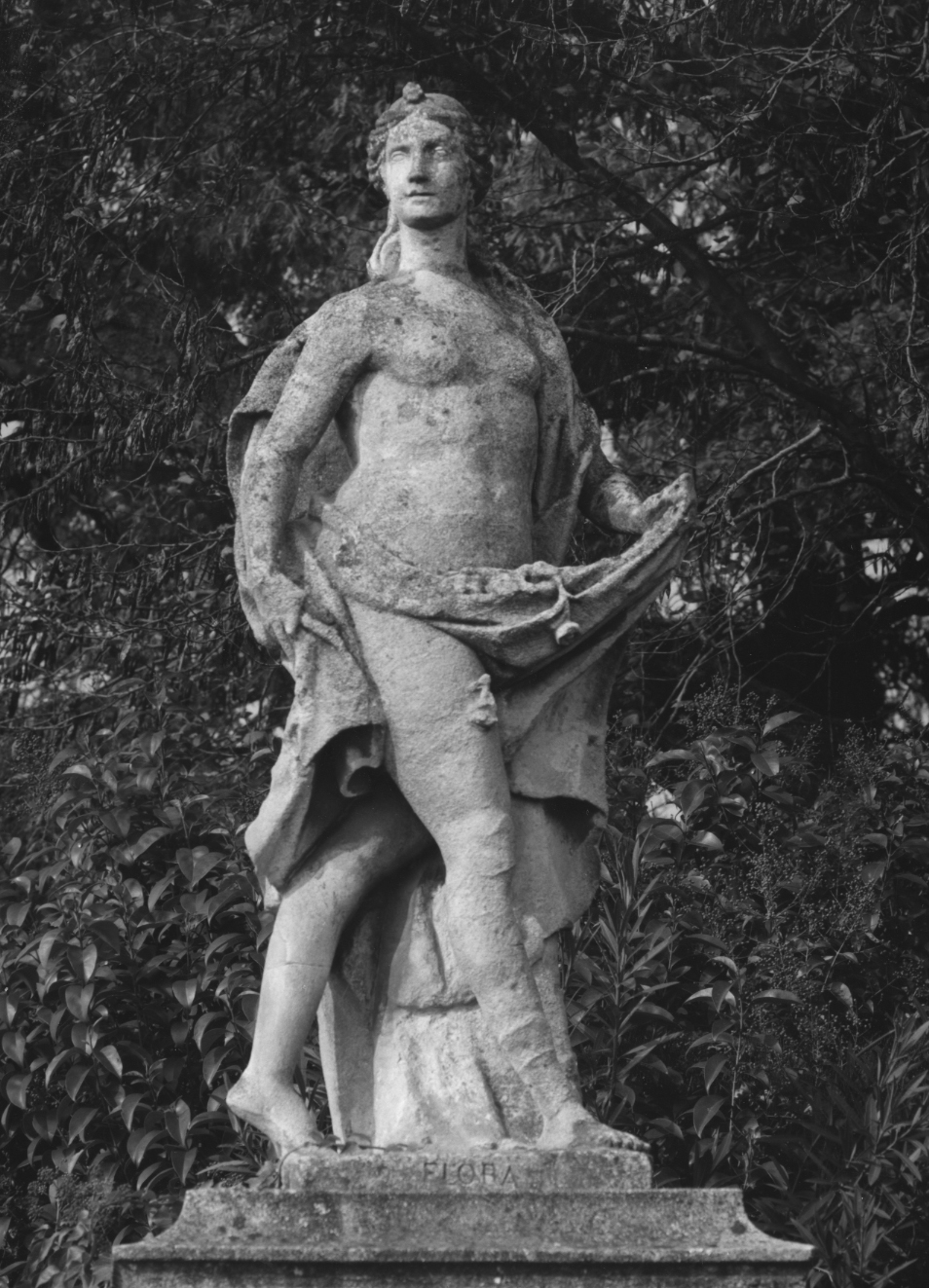Flora (statua) - ambito veneto (seconda metà sec. XVIII)