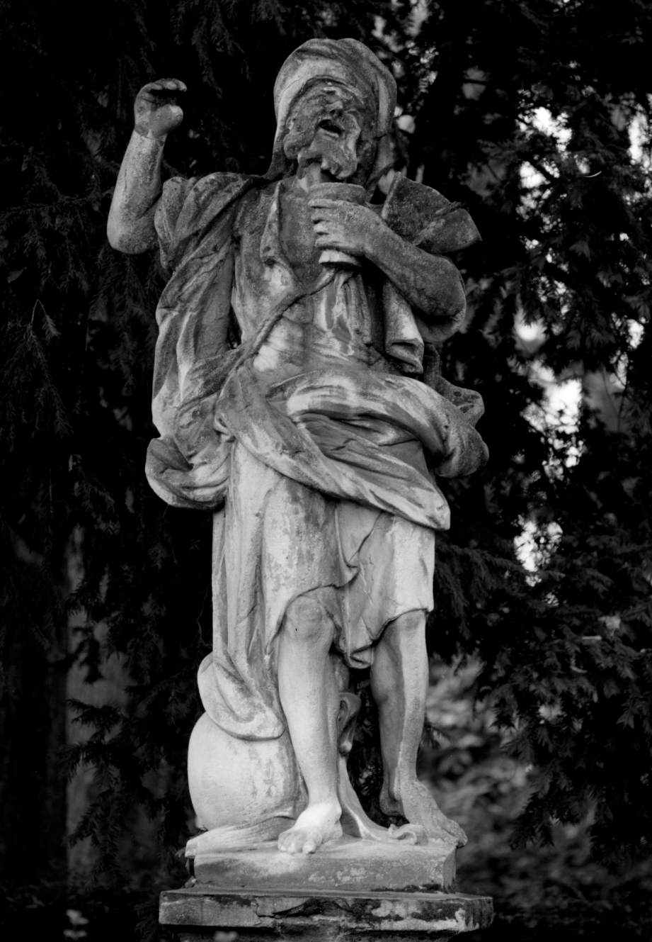 figura maschile (statua) - ambito veneto (sec. XVII)