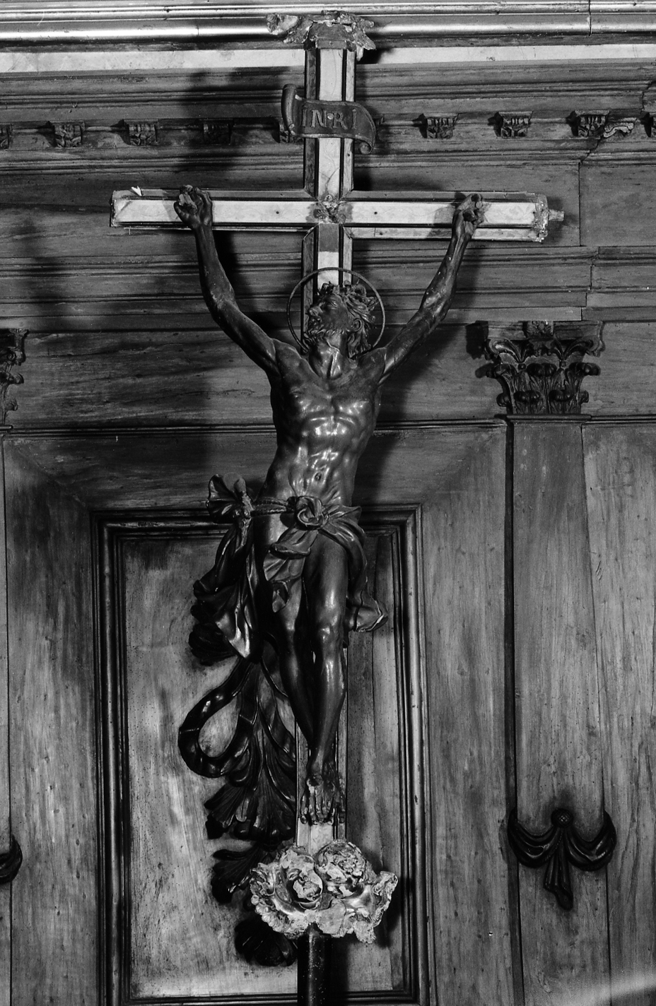 Cristo crocifisso (scultura, insieme) - bottega veneta (sec. XVII)