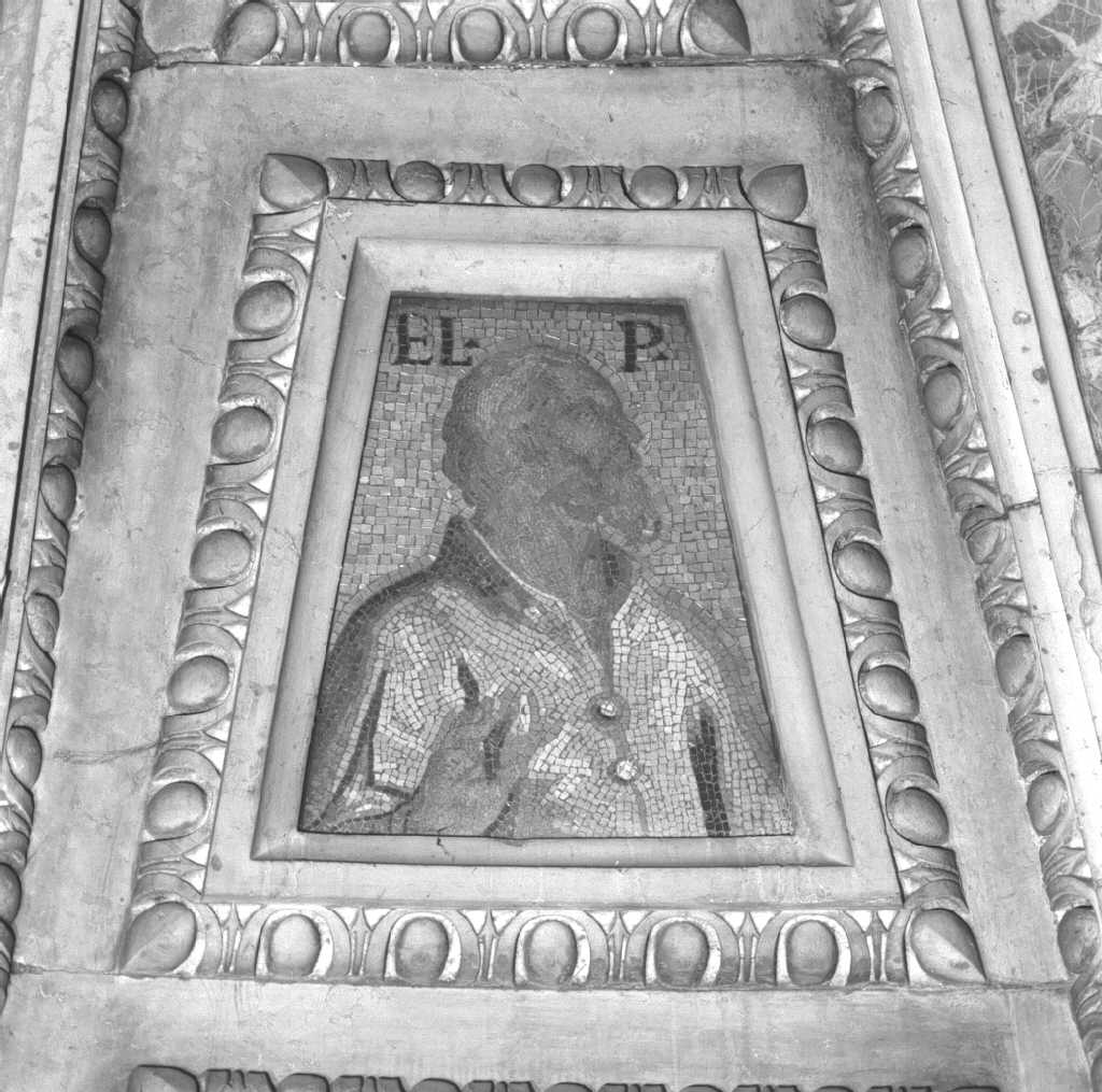 Elia (decorazione musiva, elemento d'insieme) di Negretti Jacopo detto Palma il Giovane (primo quarto sec. XVII)