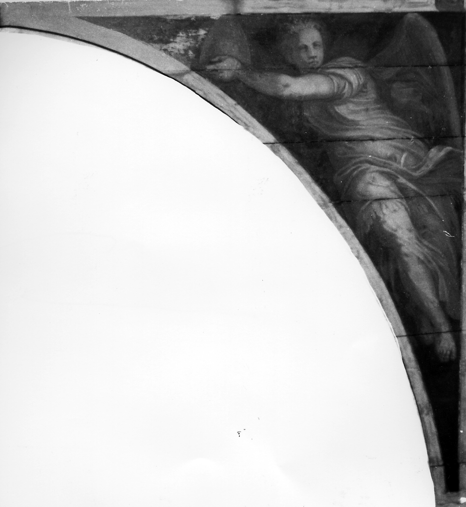angelo con mitra (dipinto) di Caliari Paolo detto Veronese, Caliari Benedetto (sec. XVI)