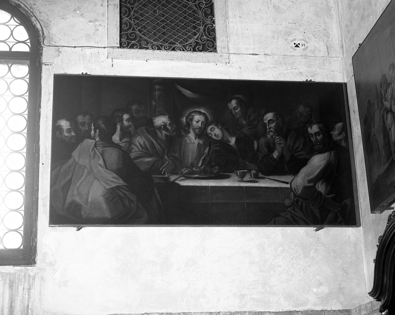 ultima cena (dipinto) - ambito veneziano (seconda metà sec. XVI)