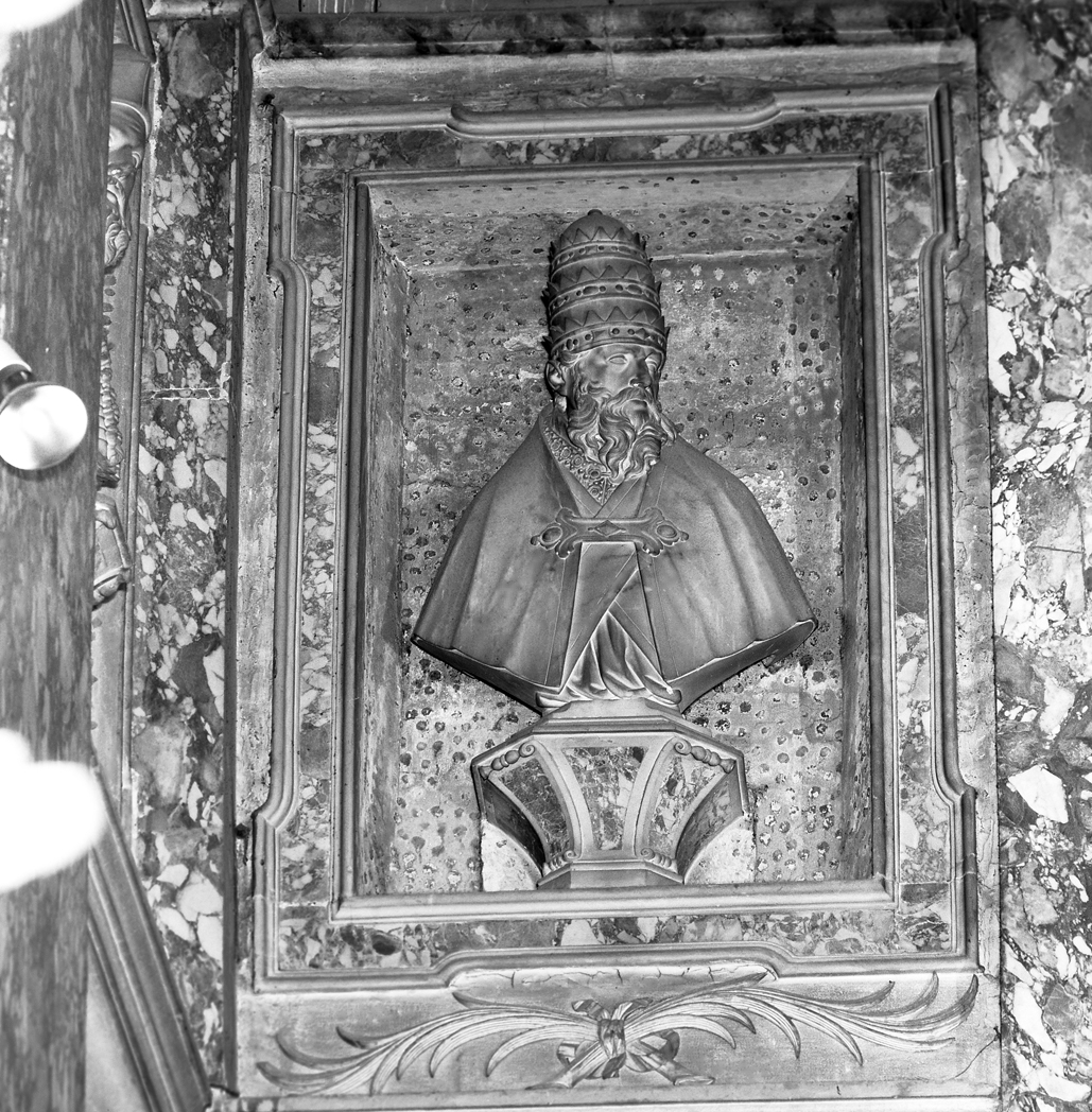 Padre della Chiesa (busto) di Marchiori Giovanni (attribuito) (sec. XVIII)