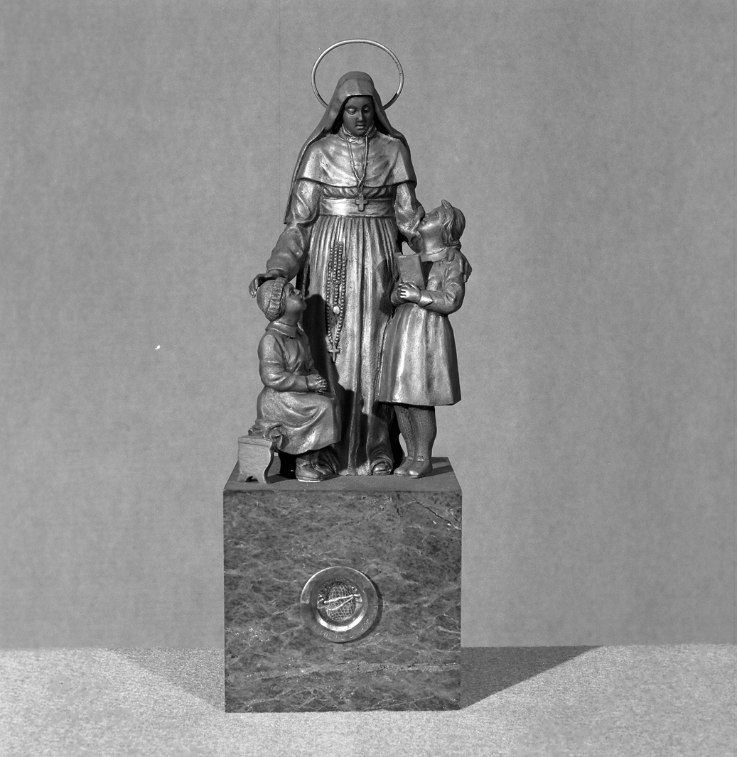 reliquiario - a gruppo scultoreo - ambito veneto (sec. XX)