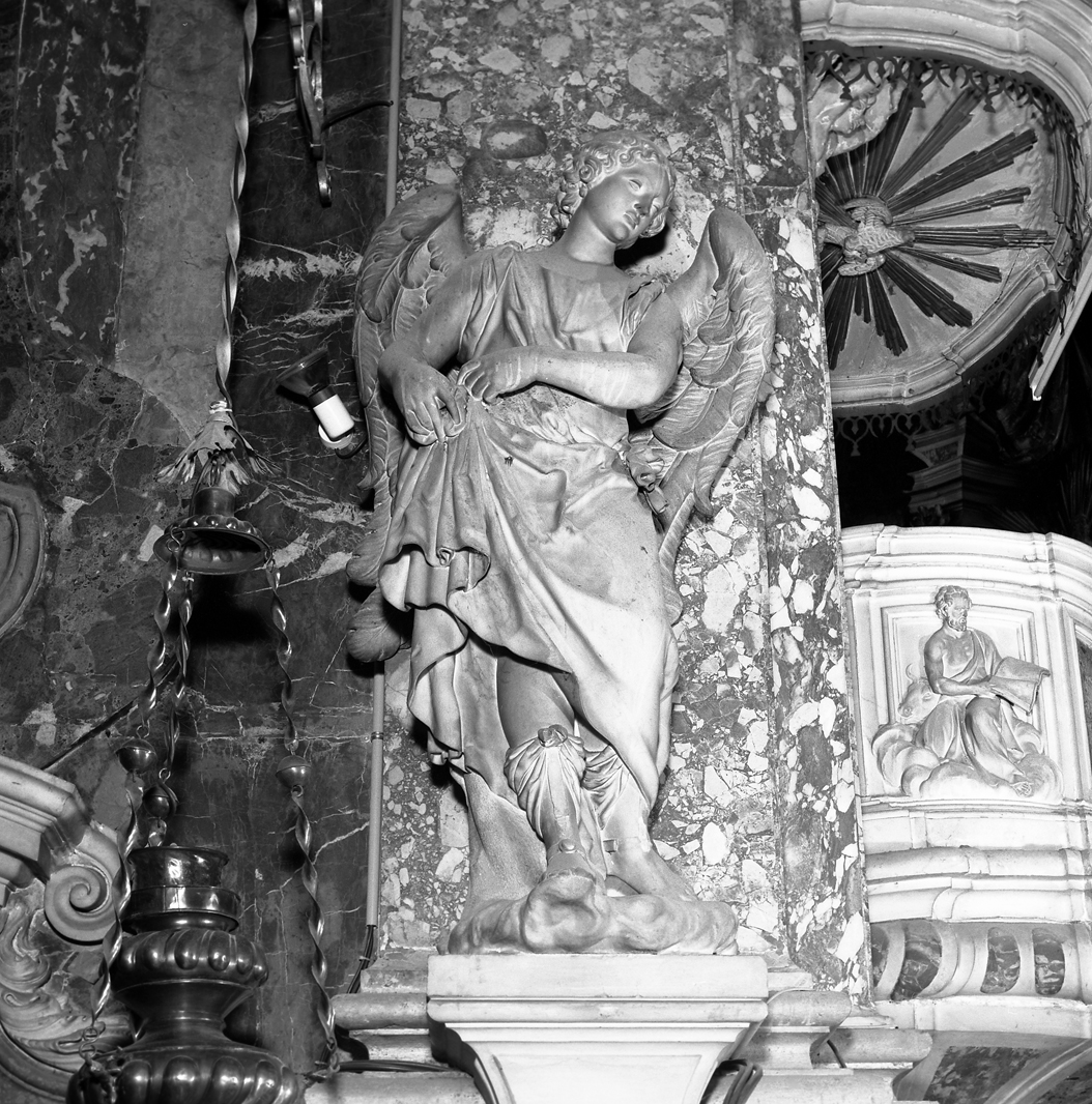 angelo (statua) di Bernardi Giuseppe detto Giuseppe Torretti (attribuito) (secc. XVII/ XVIII)