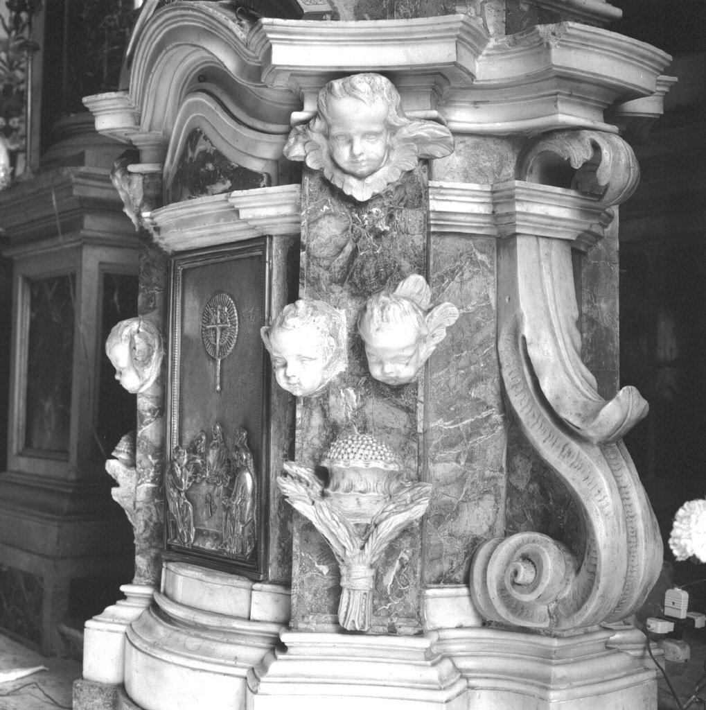 cherubini (decorazione plastica, elemento d'insieme) di Bonazza Francesco (sec. XVIII)