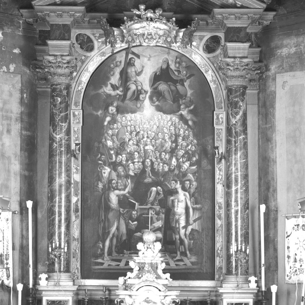 gloria di Santi (dipinto) - ambito veneto (sec. XVI)