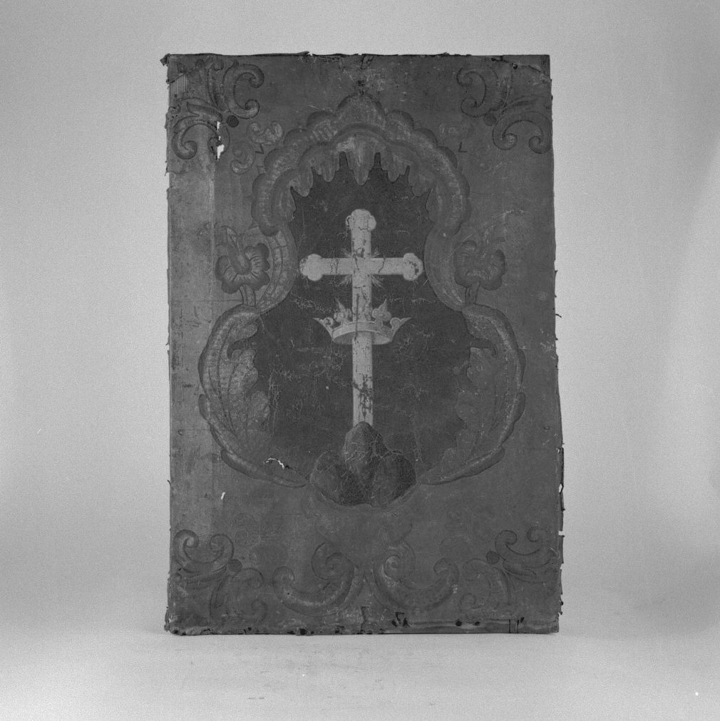 stemma dell'Ordine olivetano (pannello) - ambito veneto (sec. XVIII)