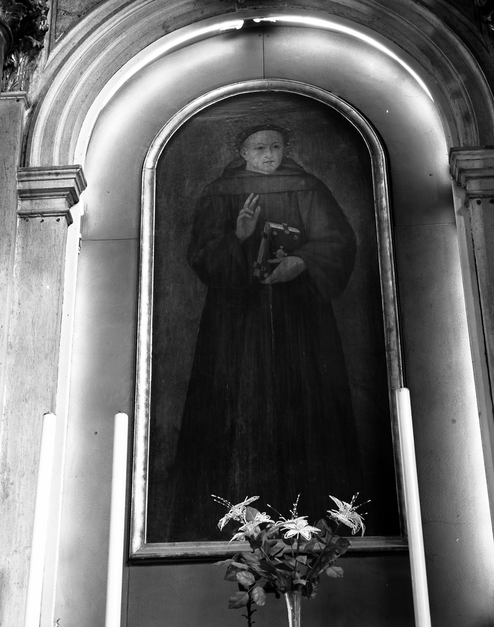 Sant'Antonio da Padova (pala d'altare) di Vivarini Antonio (scuola) (seconda metà sec. XV)