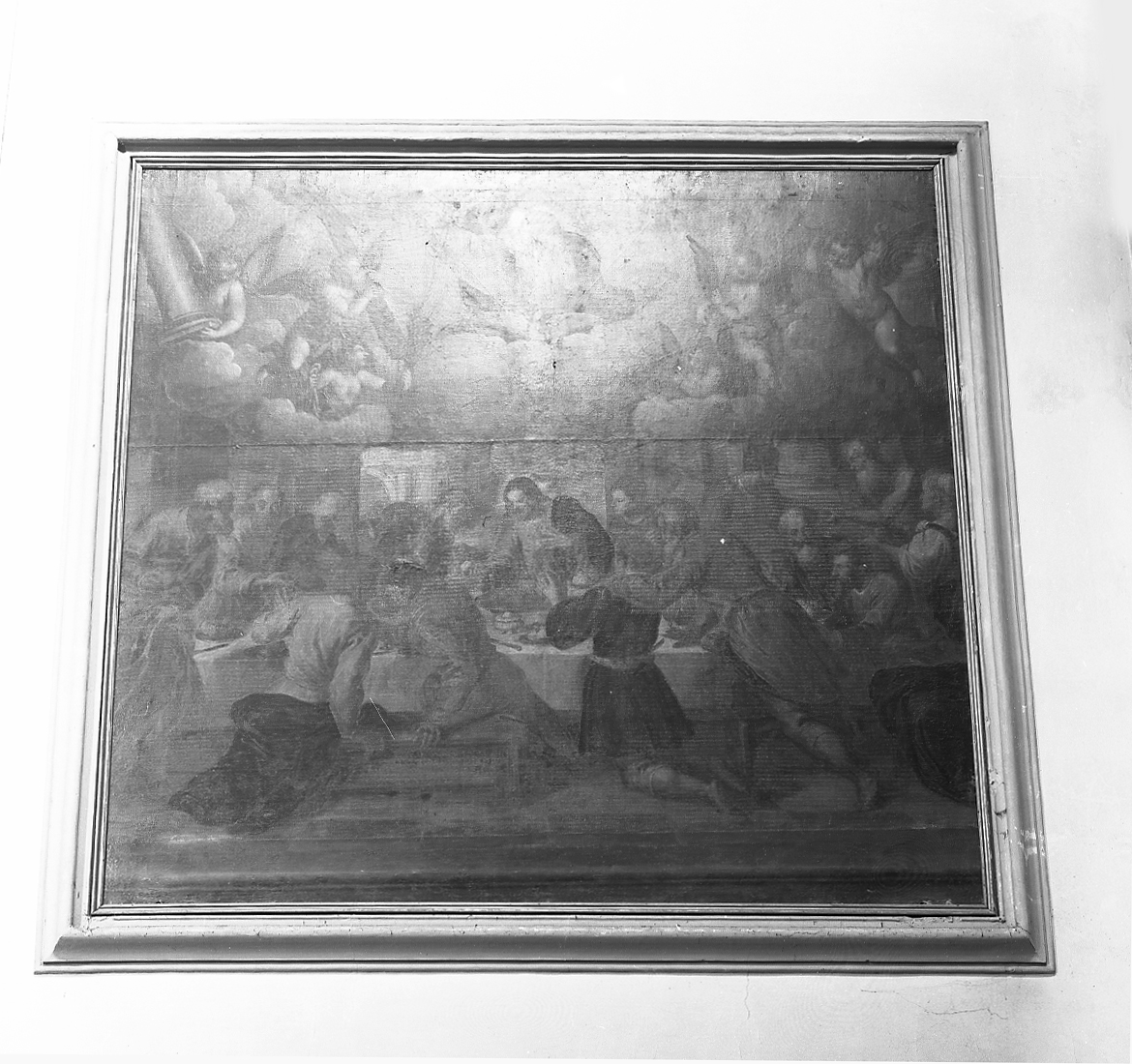 Ultima cena (dipinto) di Negretti Jacopo detto Palma il Giovane (sec. XVI)