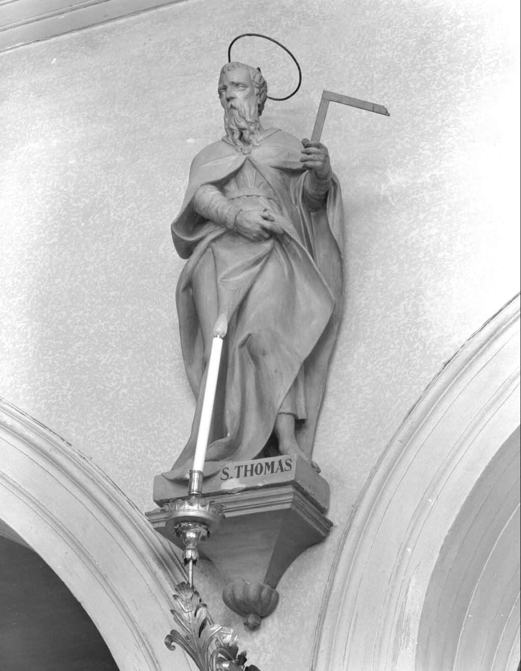 San Tommaso (statua) di Terilli Francesco (prima metà sec. XVII)