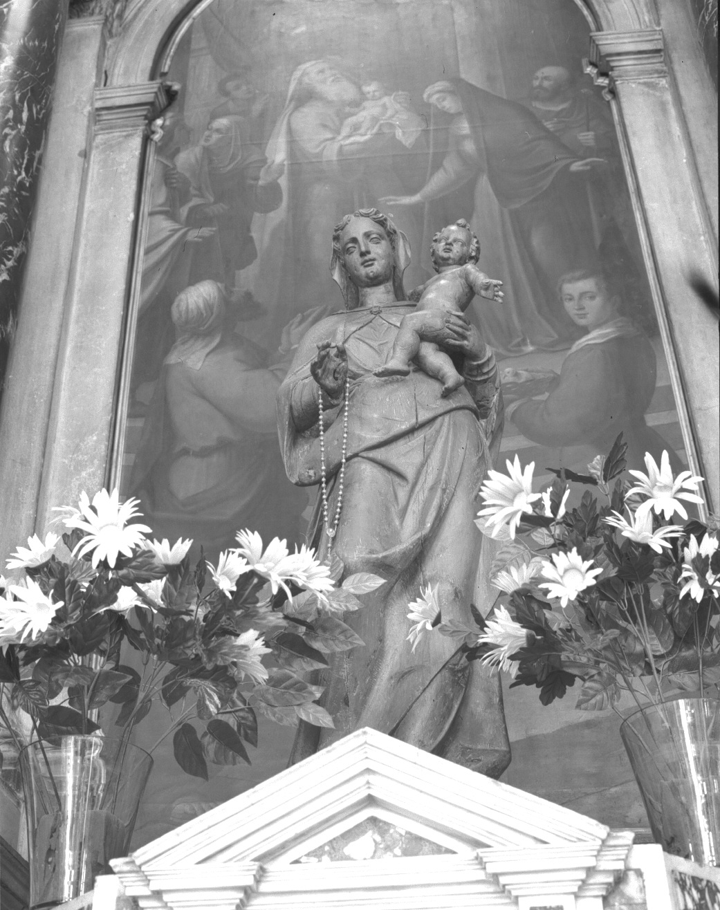 Madonna del Rosario (scultura) - ambito veneto (sec. XVIII)