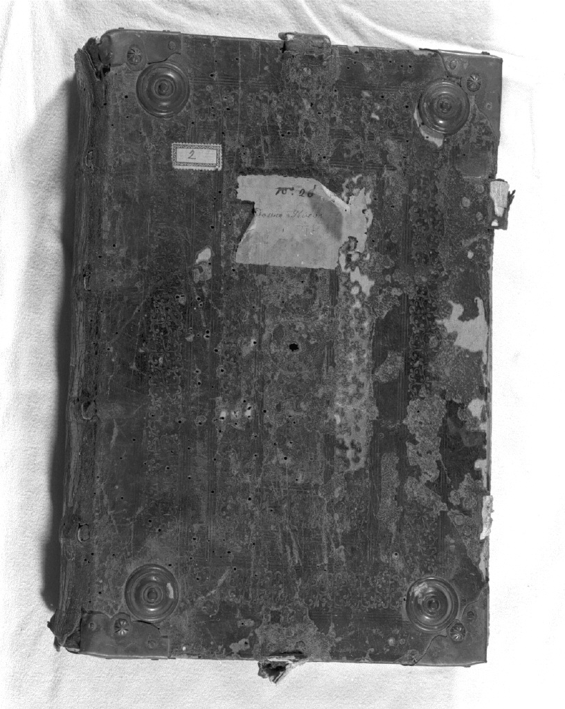 coperta di libro - bottega veneziana (sec. XVII)