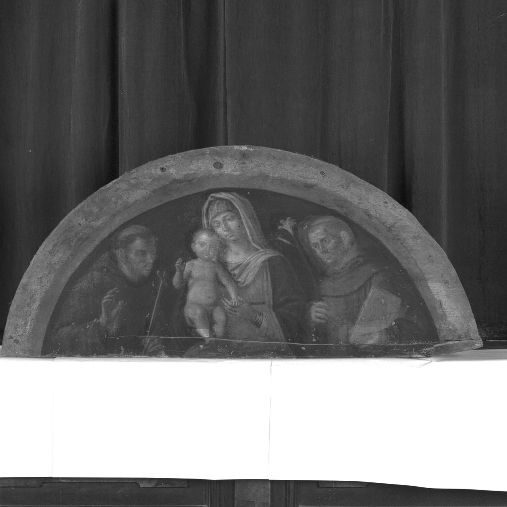 Madonna con Bambino tra i santi Antonio da Padova e Francesco (dipinto) - ambito veneto (seconda metà sec. XVIII)