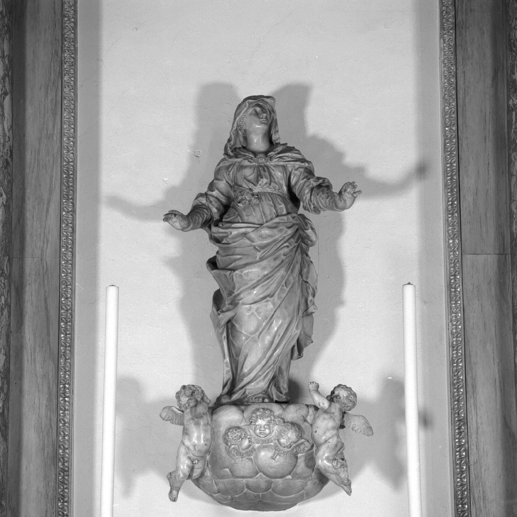 Madonna Assunta (statua) di Marinali Orazio (seconda metà sec. XVII)