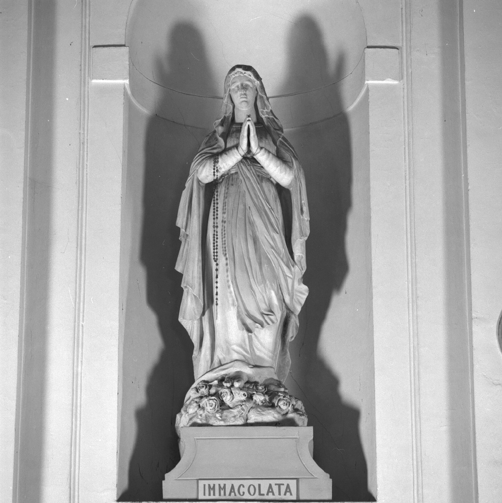 Madonna Immacolata (scultura) di Longo Pietro (sec. XIX)