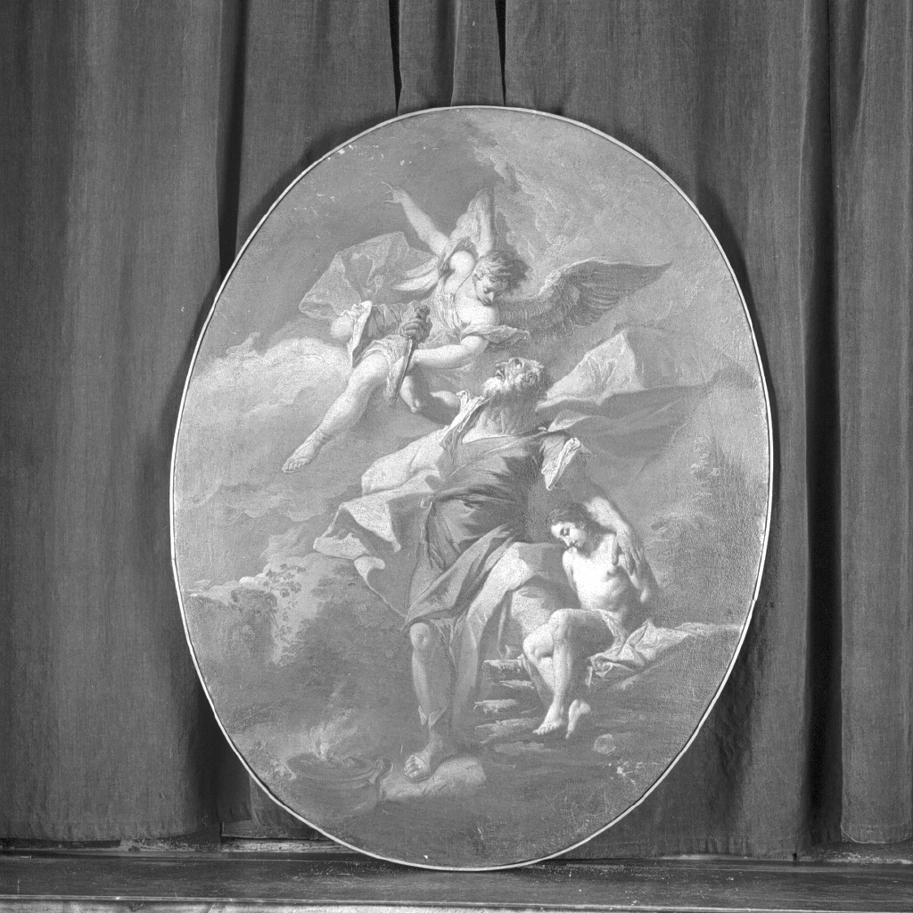 sacrificio di Isacco (dipinto) di Diziani Gaspare (sec. XVIII)