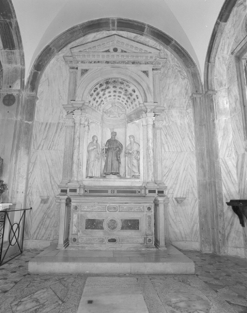altare - a mensa, insieme di Bregno Lorenzo (primo quarto sec. XVI)