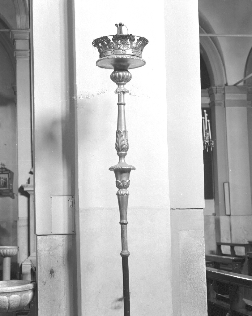 candelabro portatile - bottega veneta (sec. XIX)