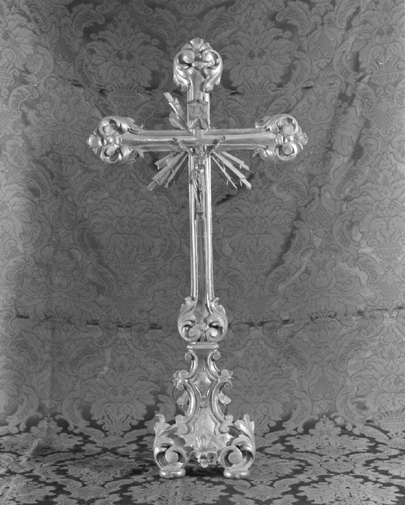 Cristo crocifisso (croce d'altare) - bottega veneta (sec. XIX)