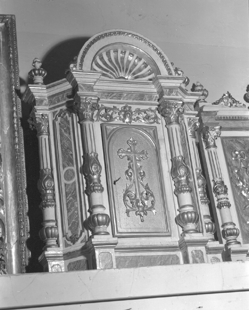 gradino d'altare - bottega veneta (sec. XIX)