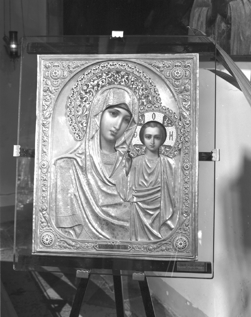 Madonna di Kazan, Madonna con Bambino (icona) - ambito russo (sec. XIX)