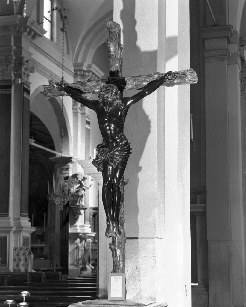 Cristo crocifisso (scultura) - ambito veneto (sec. XVIII)