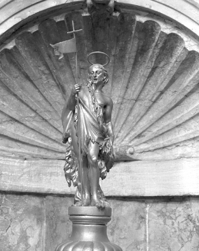 San Giovanni Battista (scultura, elemento d'insieme) - ambito veneto (fine/inizio secc. XVIII/ XIX)